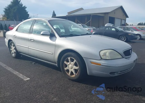 2003 Mercury Sable Gs from USA, damaged, VIN 1MEFM50U43G619368